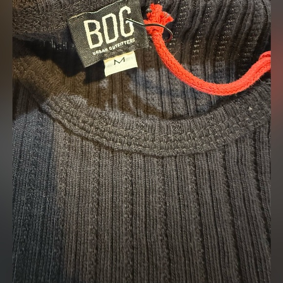 Urban Outfitters BDG Black Ribbed Muscle Tee ‘n - Picture 5 of 7